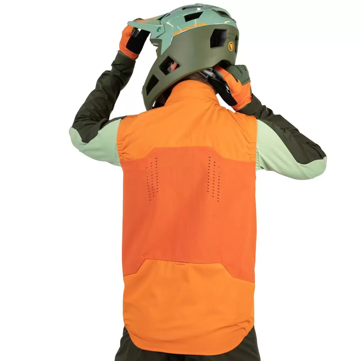 GILET ENDURA Antivento MT500 Spray ARANCIO