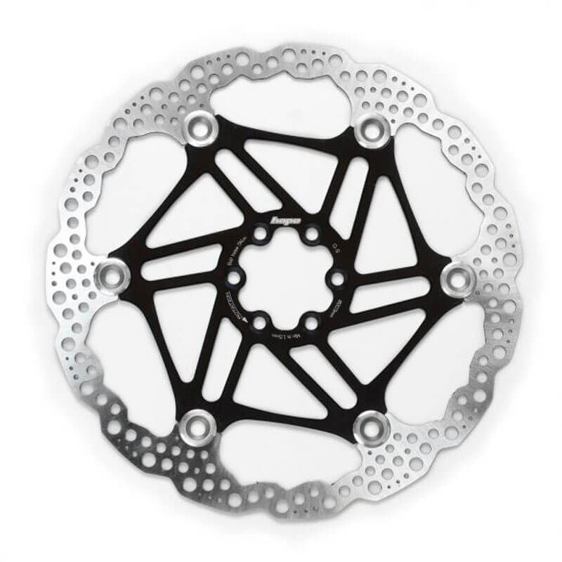 DISCO HOPE FLOTTANTE 6 FORI 220mm BLACK