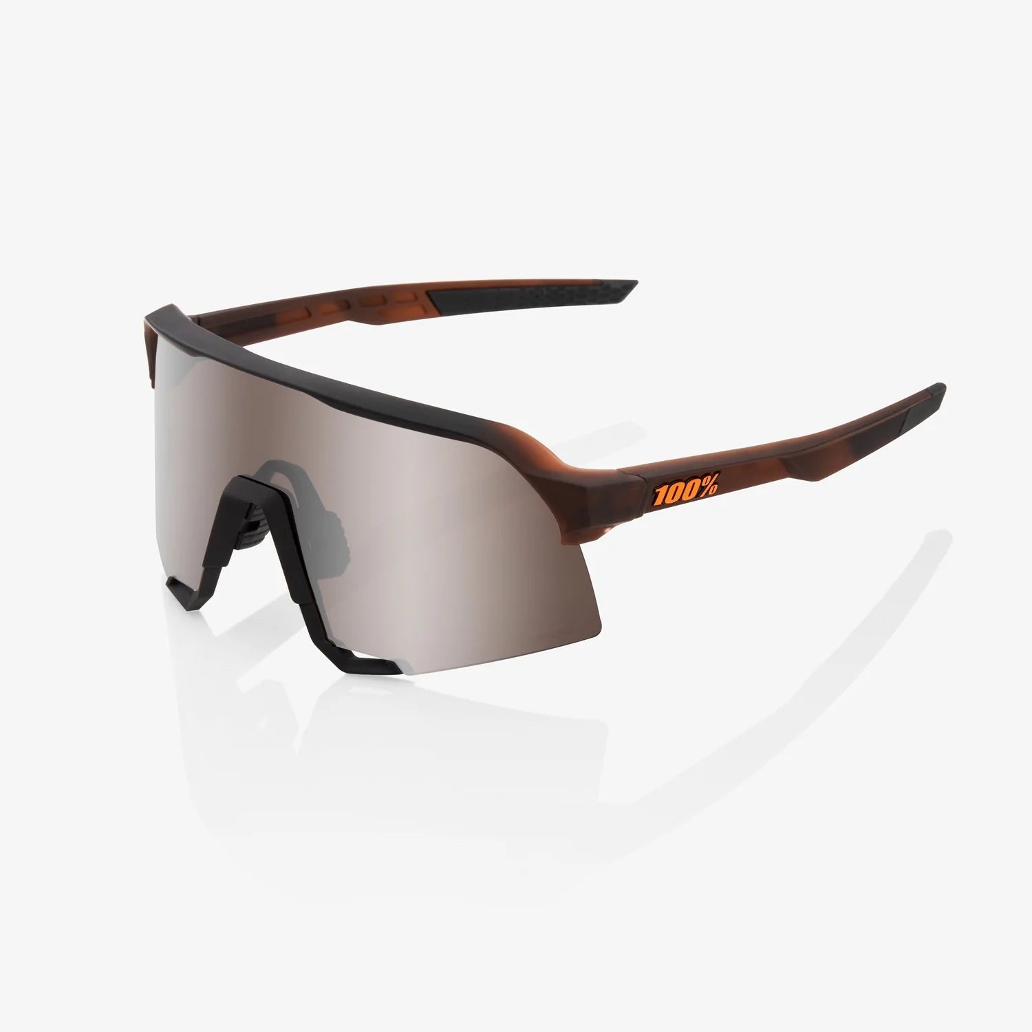 OCCHIALI 100% S3 HIPER SILVER MIRROR LENS