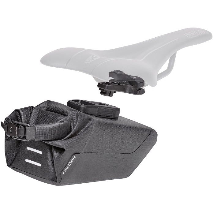 Fidlock Borsa Sella - PINCLIP + PINCLIP Saddle Base - 0.7L - nero