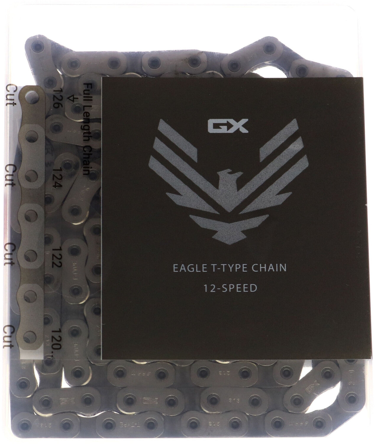 CATENE SRAM GX T-type 126 maglie Flattop 12v Silver