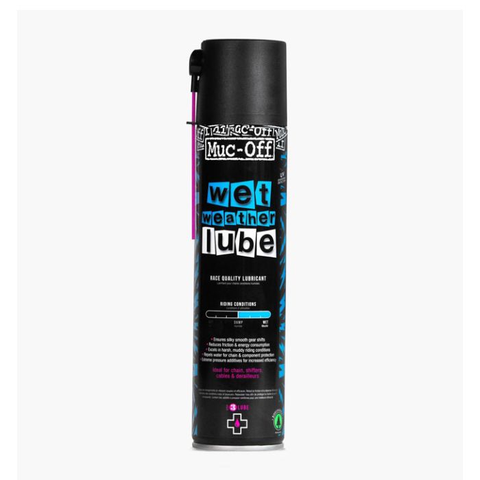 MUC-OFF Muc-off Lubrificante catena Wet lube ptfe 400ml