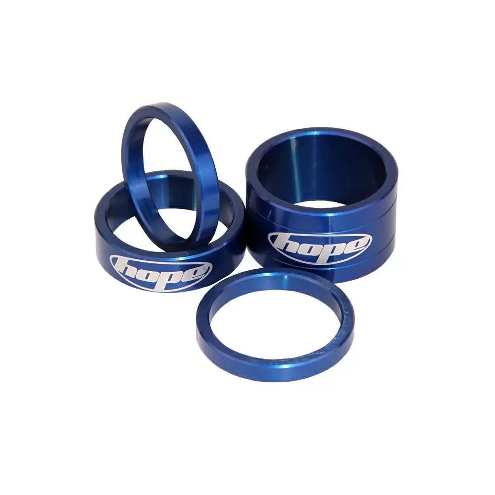 Spessori serie sterzo Hope Space Doctor blue
