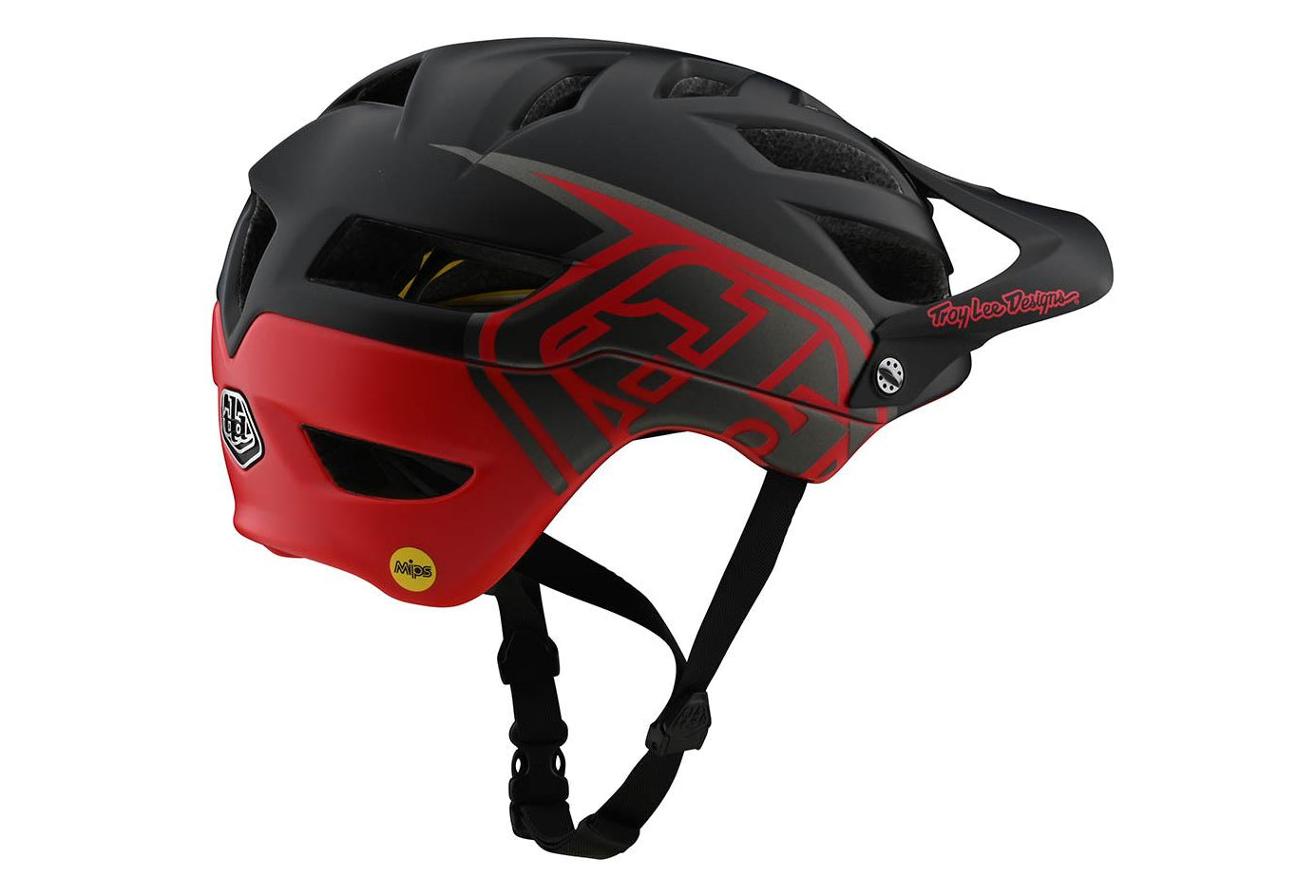CASCO TROY LEE DESIGNS A1 MIPS CLASSIC BLACK/RED