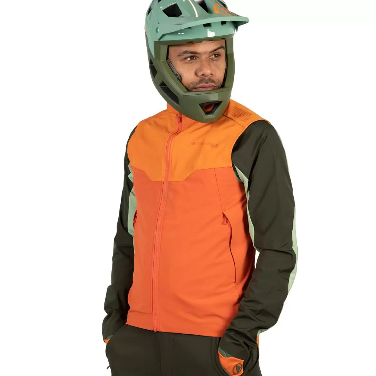 GILET ENDURA  Antivento MT500 Spray ARANCIO