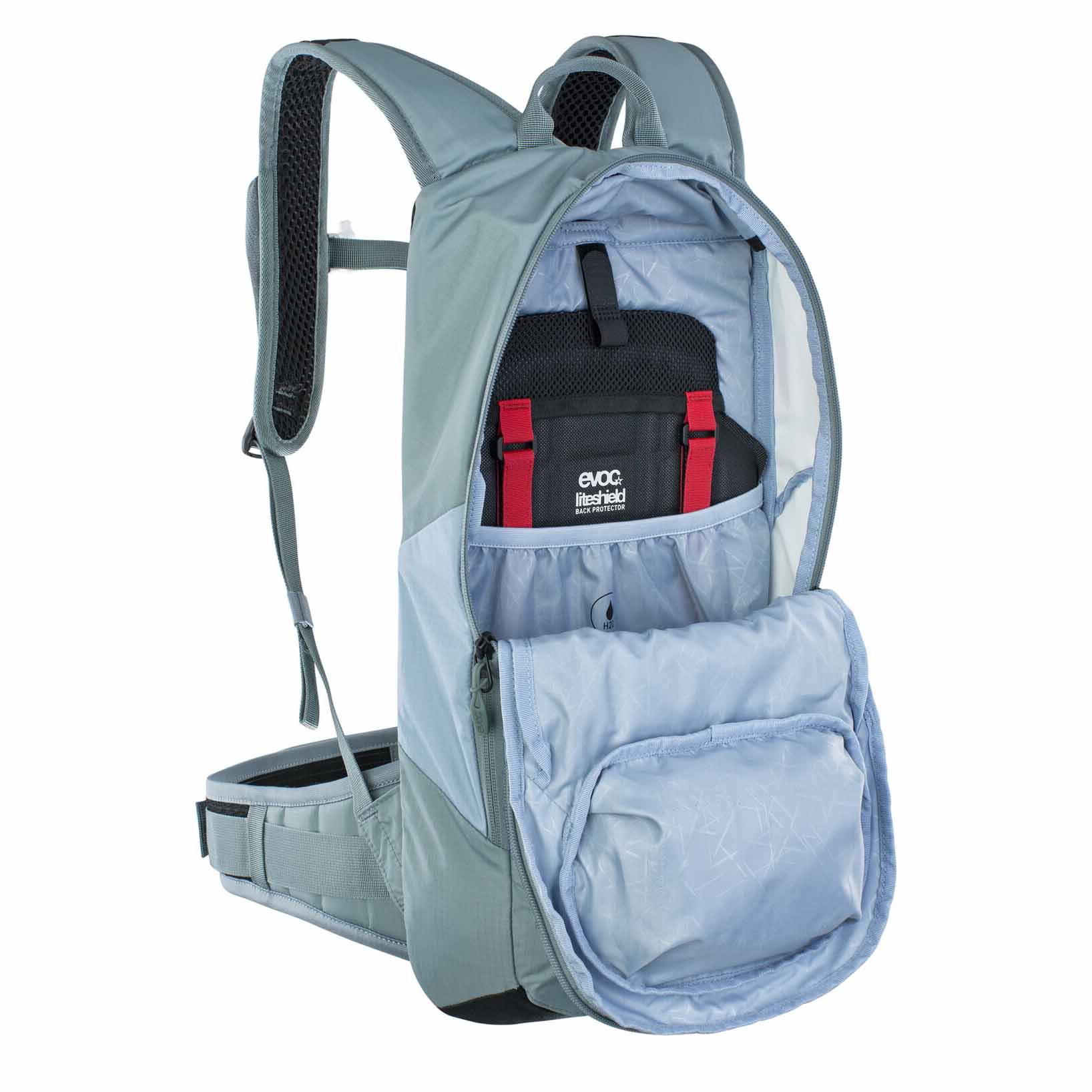 Zaino FR Lite Race 10lt con Paraschiena taglia M/L steel-copen blue