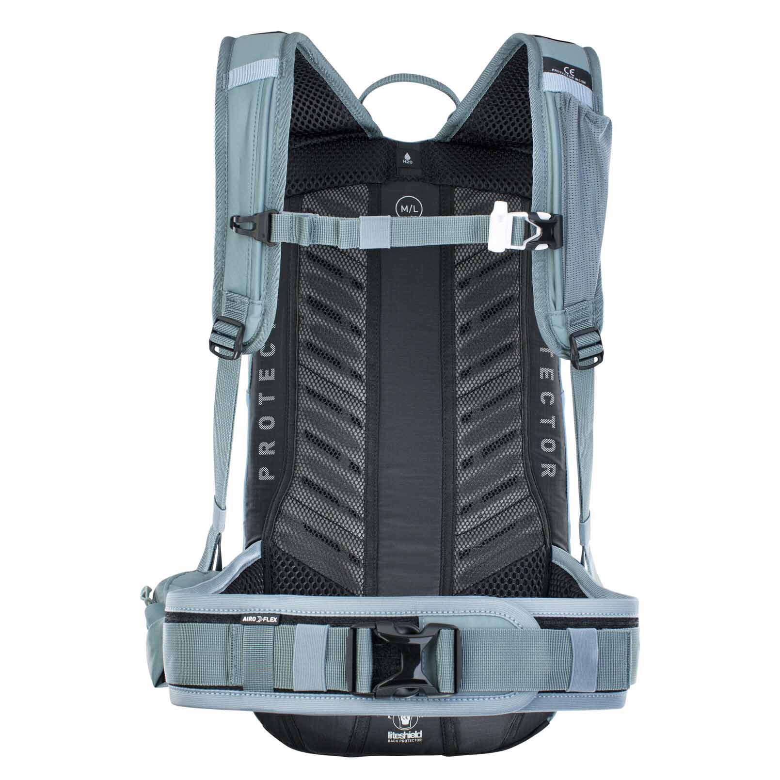 Zaino FR Lite Race 10lt con Paraschiena taglia M/L steel-copen blue