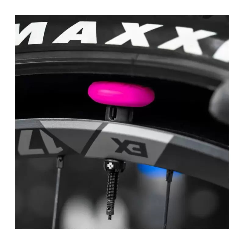 Porta Antifurto Secure Tag Mount Per Valvola Tubeless Compatibile Apple AirTag Muc-Off