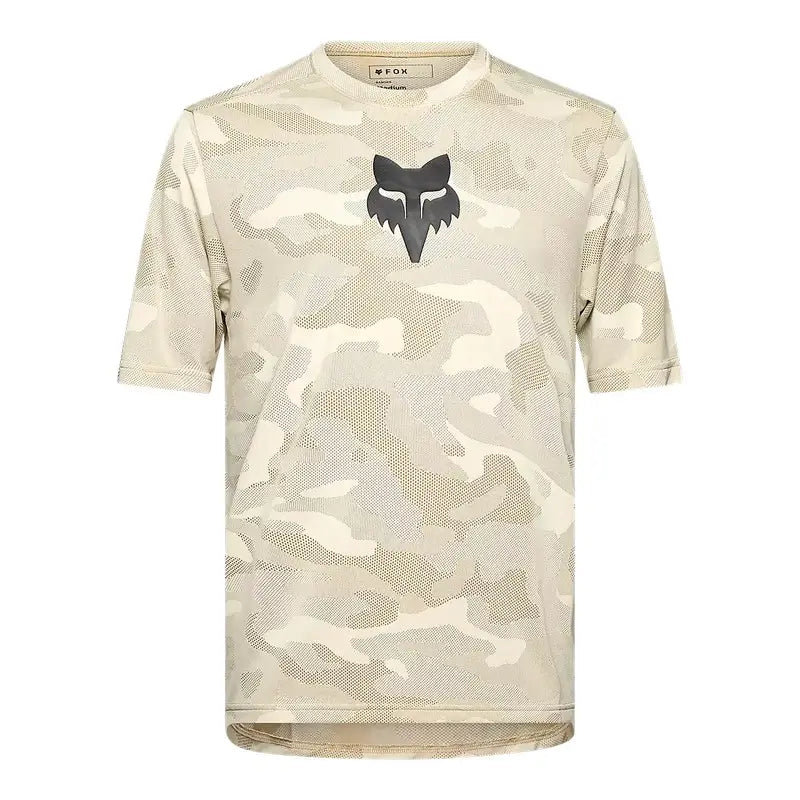 Maglia Maniche Corte MTB Ranger TruDri Crema  FOX Racing