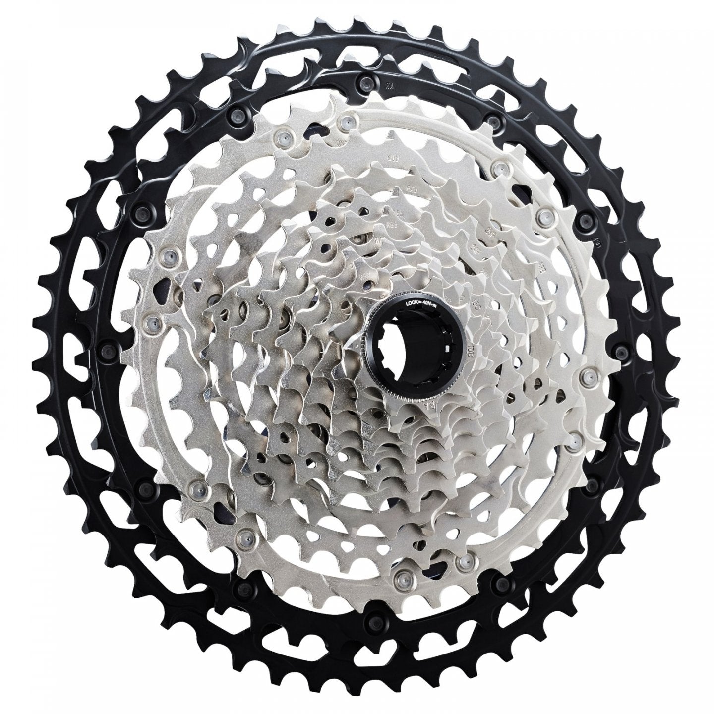 Pacco pignoni Shimano XT CS-M8100 Micro Spline 12V