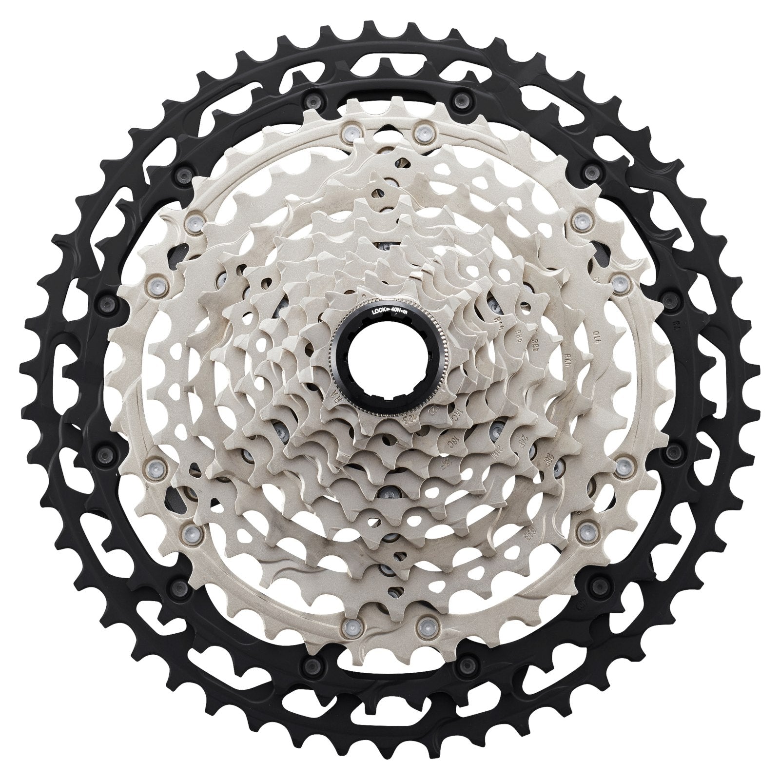 Pacco pignoni Shimano XT CS-M8100 Micro Spline 12V