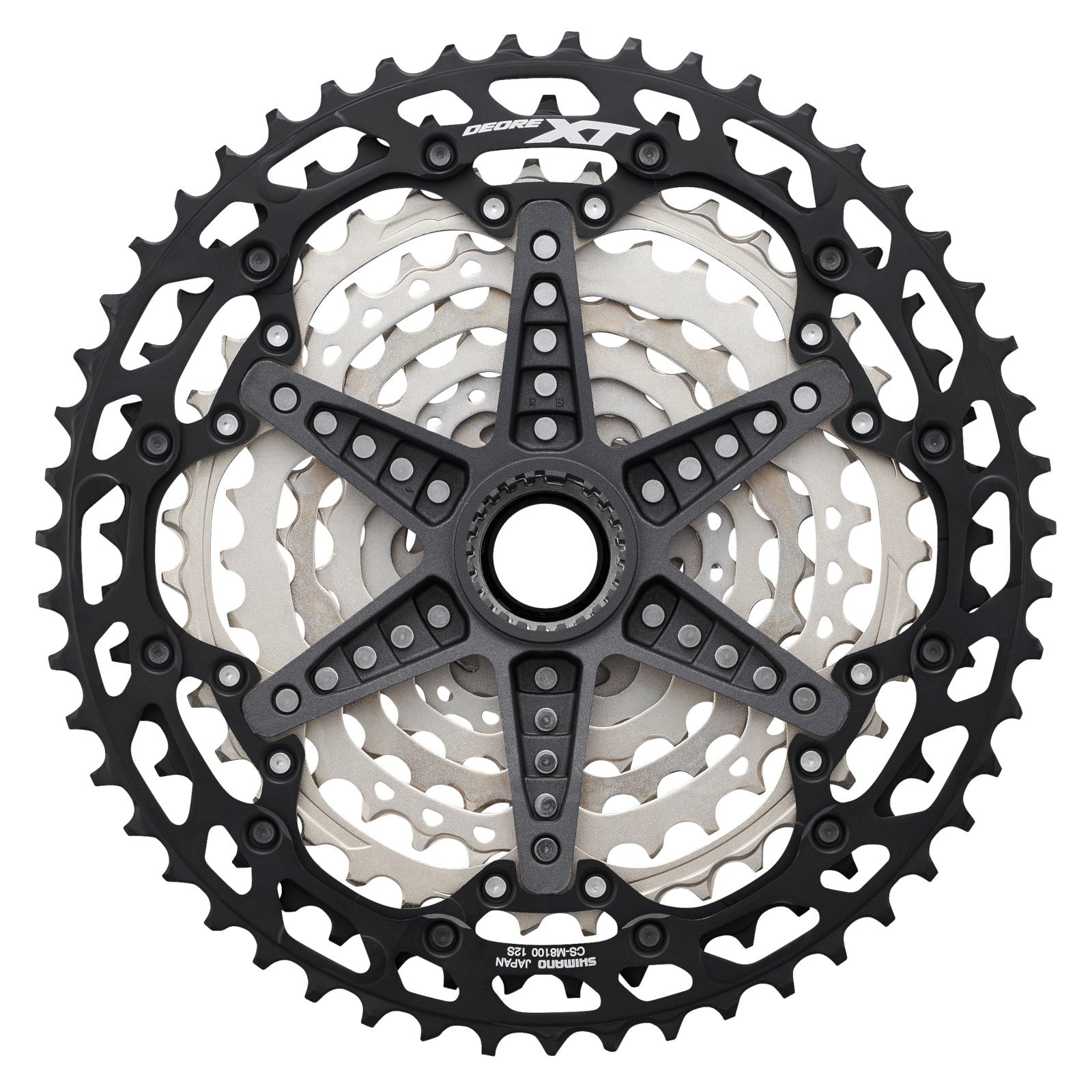 Pacco pignoni Shimano XT CS-M8100 Micro Spline 12V