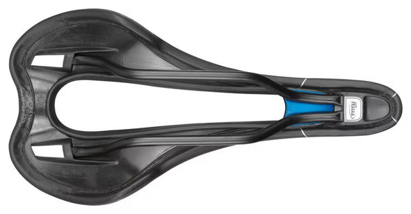 SELLA SELLE ITALIA SLR SUPERFLOW TM S TEL. IN MANGANESE DURO-TEK NERA