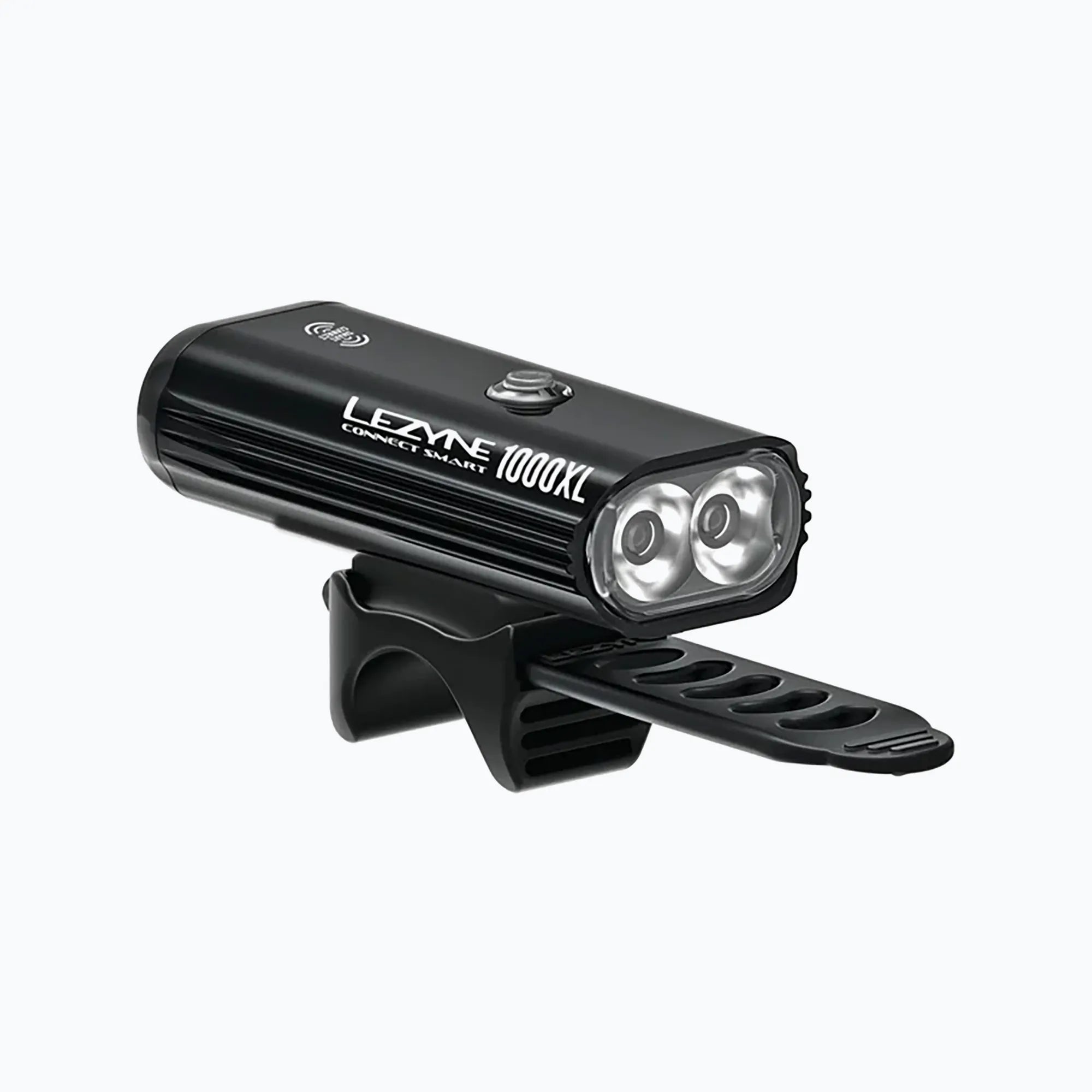 Luce Anteriore Connect Smart 1000XL e Fanale Posteriore KTV Smart PA con LED Nero, 1000 Lumen, Impermeabile IPX7 Lezyne