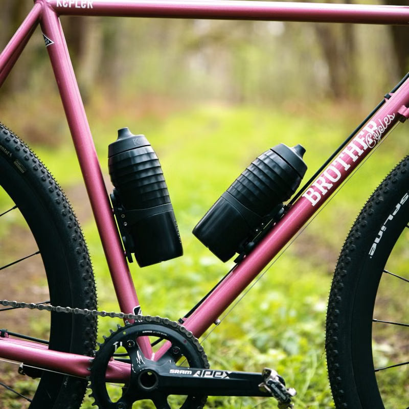 Borraccia Fidlock Twist x Keego 600 ml Bottle + Bike Base Attachment Black