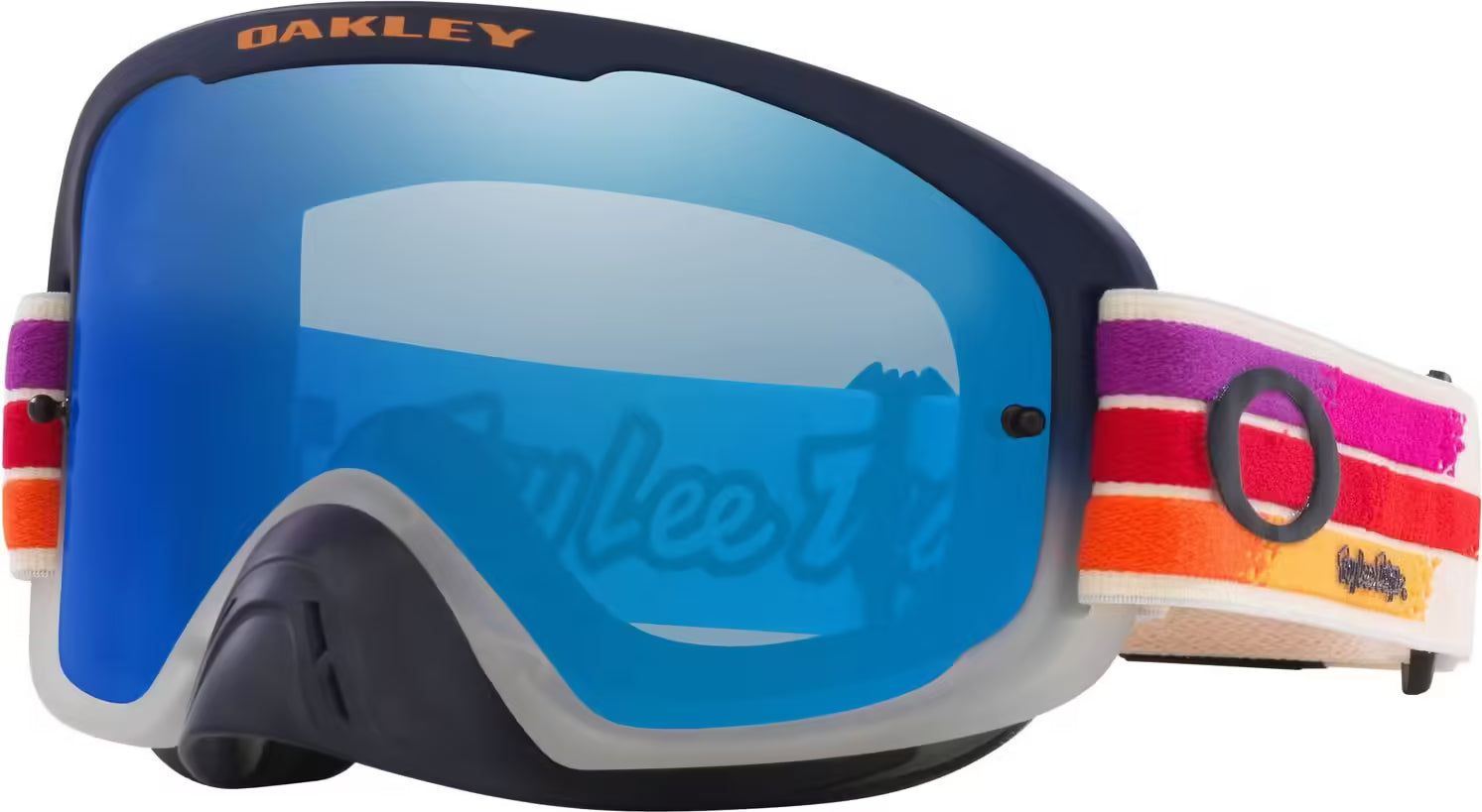 Maschera Oakley O-Frame 2.0 PRO MX Troy Lee Design Sunrise / Black Ice Iridium / OO7115-57