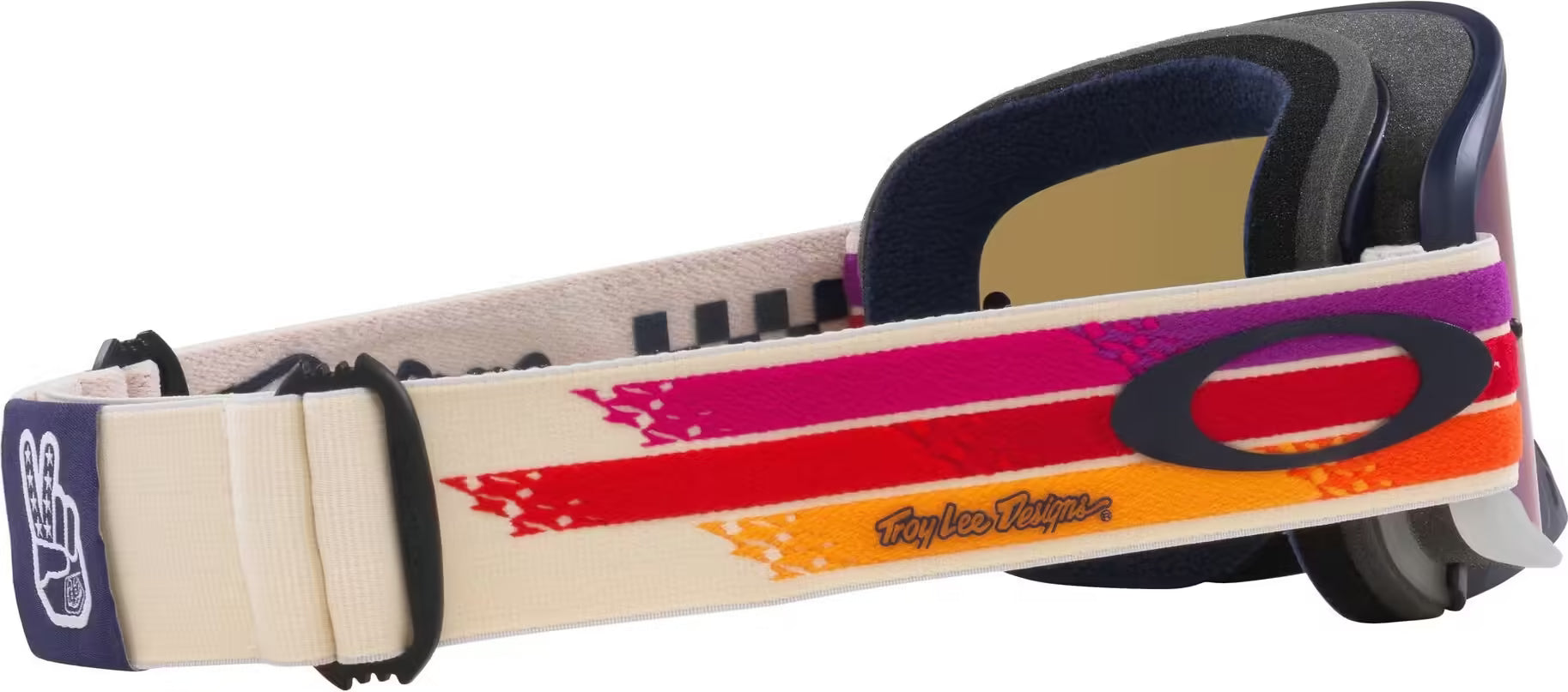 Maschera Oakley O-Frame 2.0 PRO MX Troy Lee Design Sunrise / Black Ice Iridium / OO7115-57