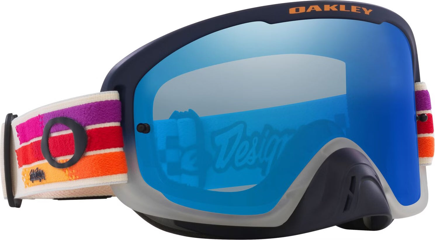 Maschera Oakley O-Frame 2.0 PRO MX Troy Lee Design Sunrise / Black Ice Iridium / OO7115-57