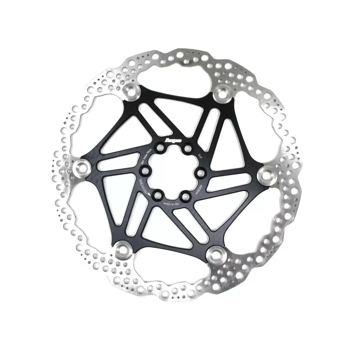 DISCO FLOTTANTE HOPE 203MM 6 FORI NERO