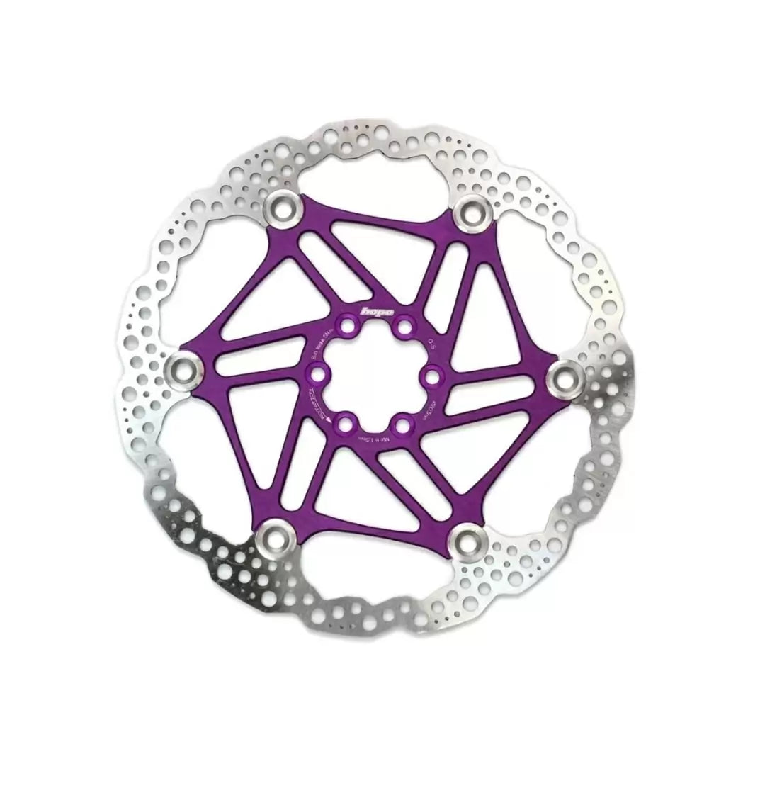 DISCO HOPE FLOTTANTE 6 FORI 220mm VIOLA