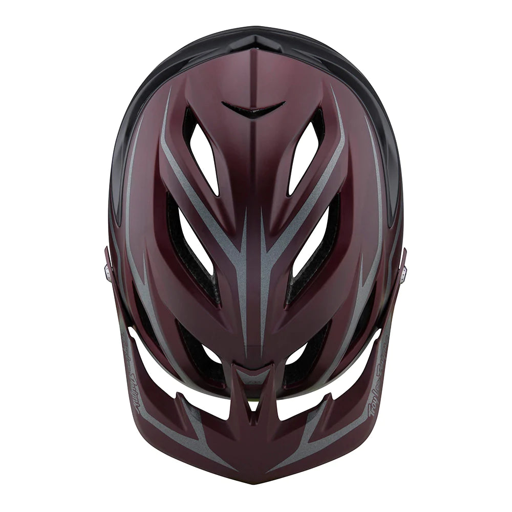 CASCO TROY LEE DESIGN A3 MIPS JADE BURGUNDY