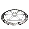 Disco freno flottante MTB Q-Bled 3D 220 mm Silver QUIDREZ