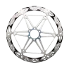 Disco freno flottante MTB Q-Bled 3D 220 mm Silver QUIDREZ