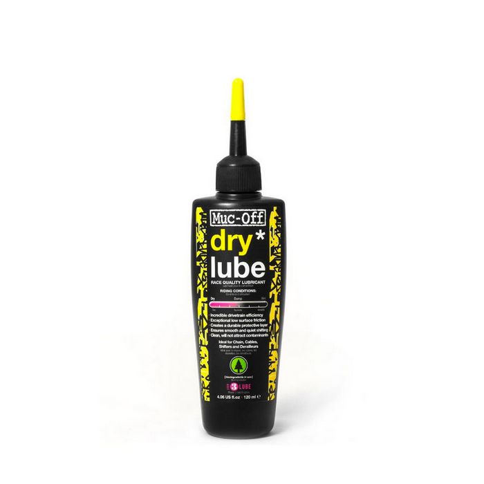 Lubrificante  MUC-OFF per asciutto Dry lube 120ml