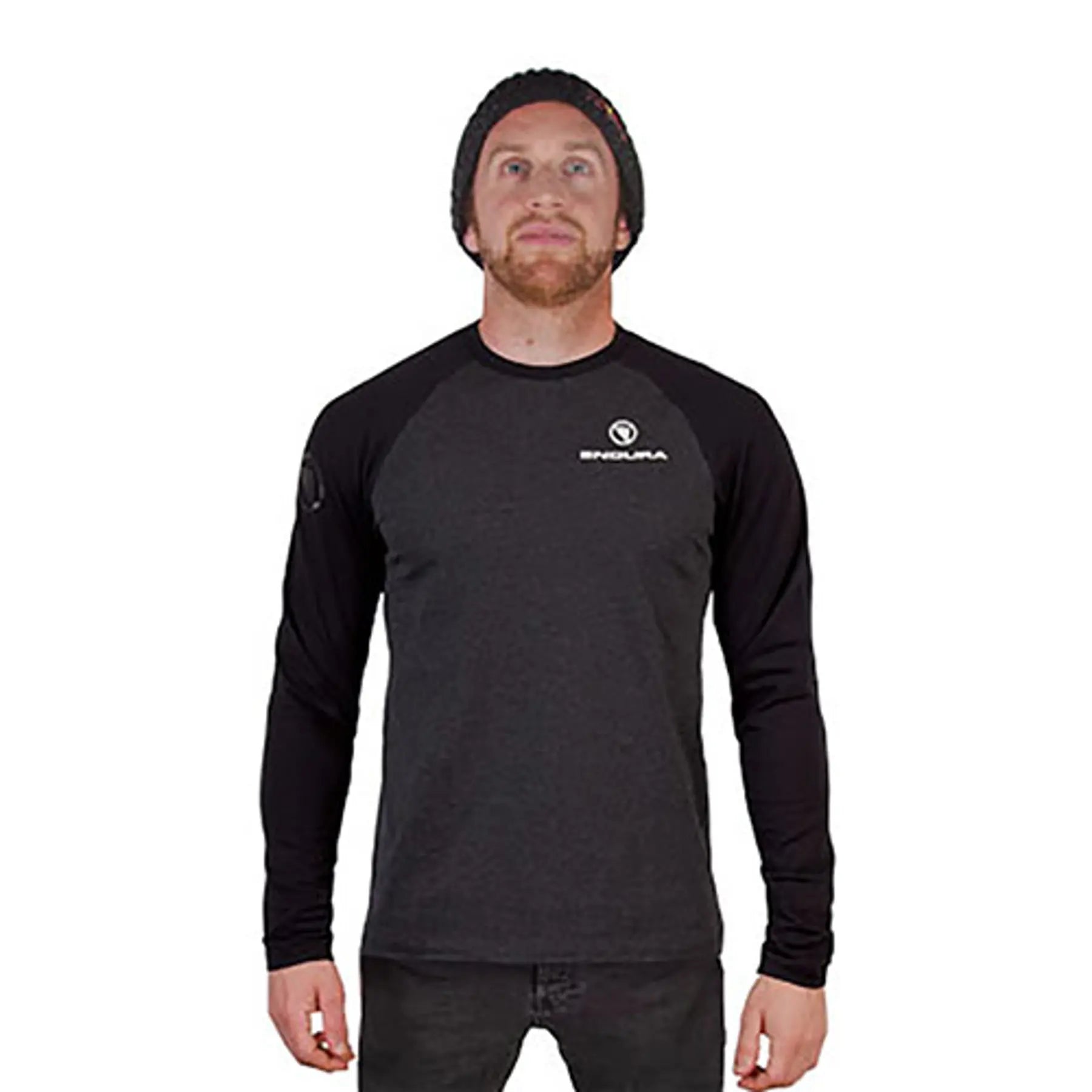 MAGLIA Endura  Maniche Lunghe One Clan Raglan Grigio