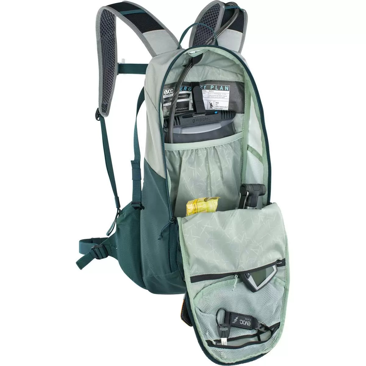 EVOC  Zaino e-bike E-Ride 12 litri stone-patrol