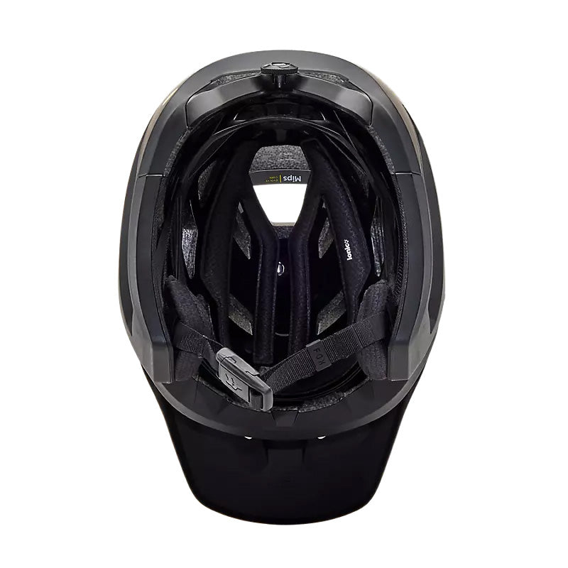 Casco Fox Dropframe Pro nero opaco