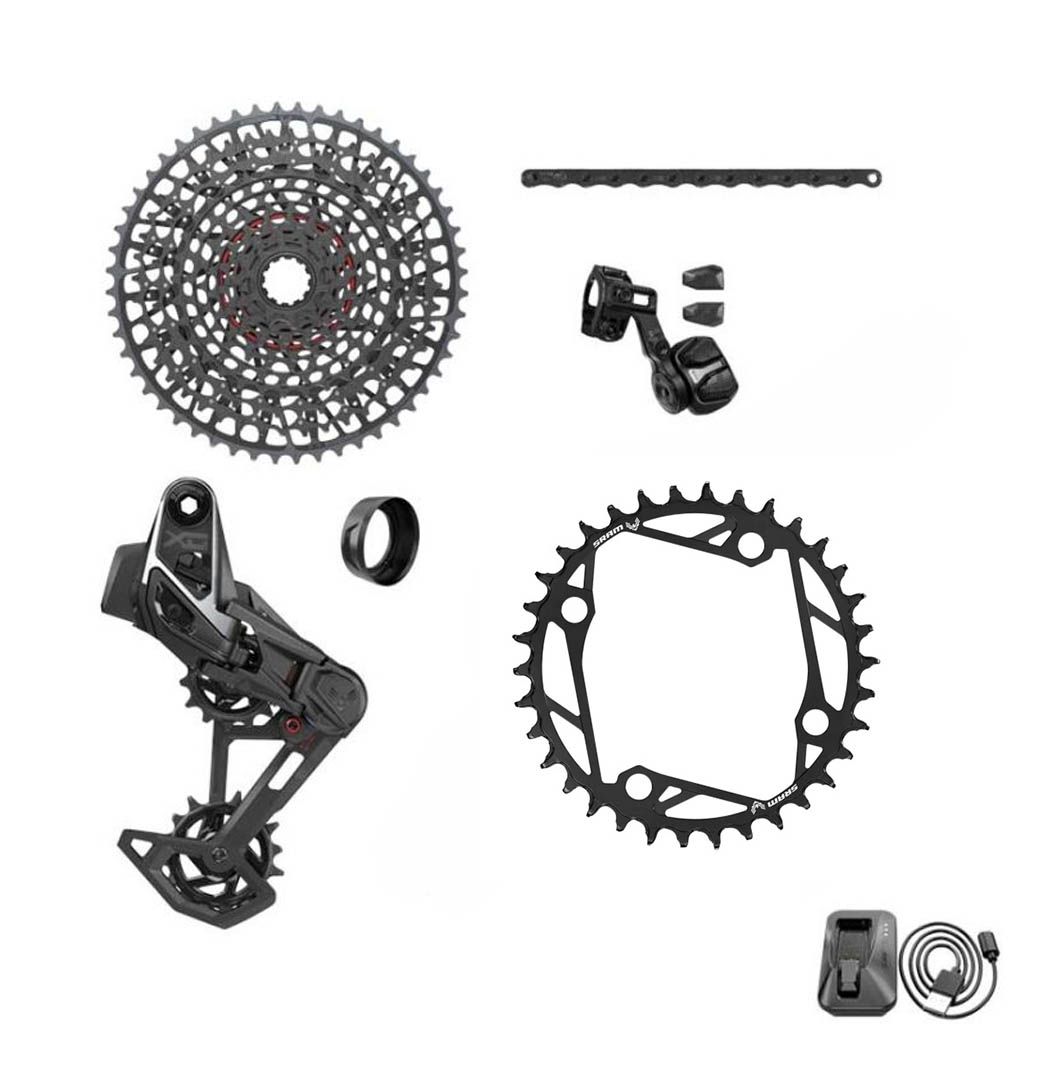 Gruppo Sram X0 t-type eagle axs 36t e-mtb bcd 104 10-52