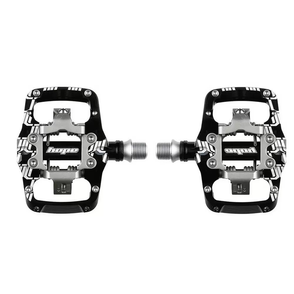 Pedali HOPE  Coppia  Clip Union TC Trail Argento