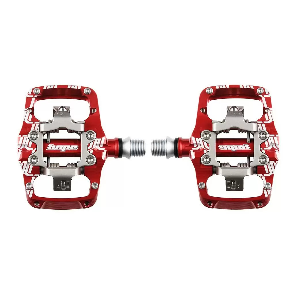 Pedali HOPE  Coppia  Clip Union TC Trail Argento