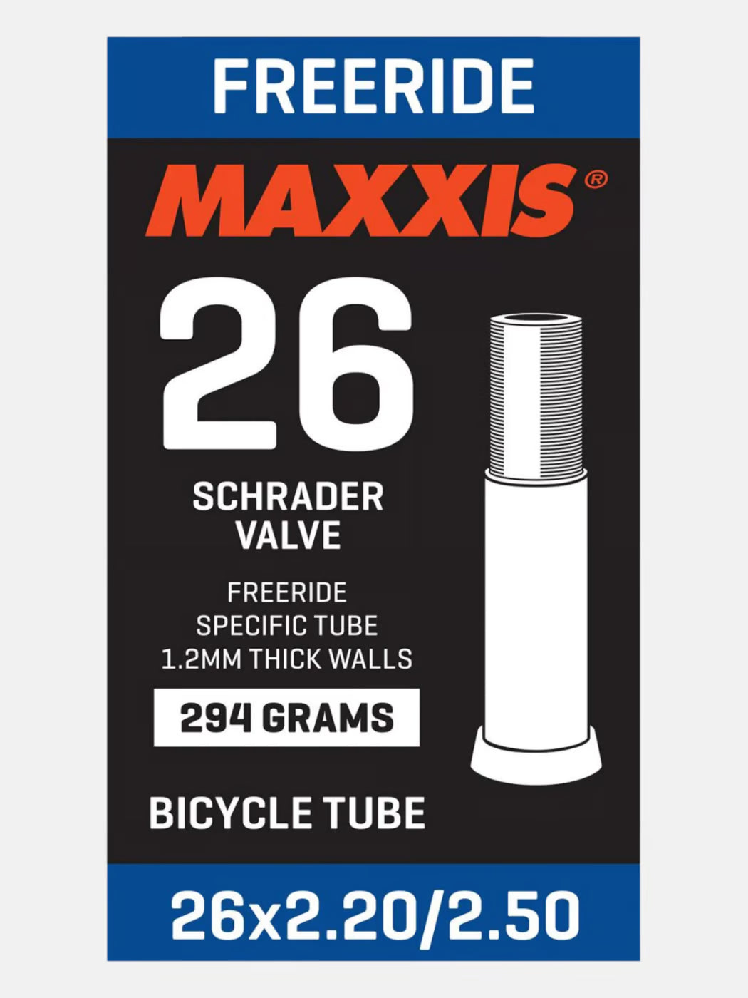 Camera d'aria Maxxis Freeride Inner Tube Schrader 26x2.20/2.50''