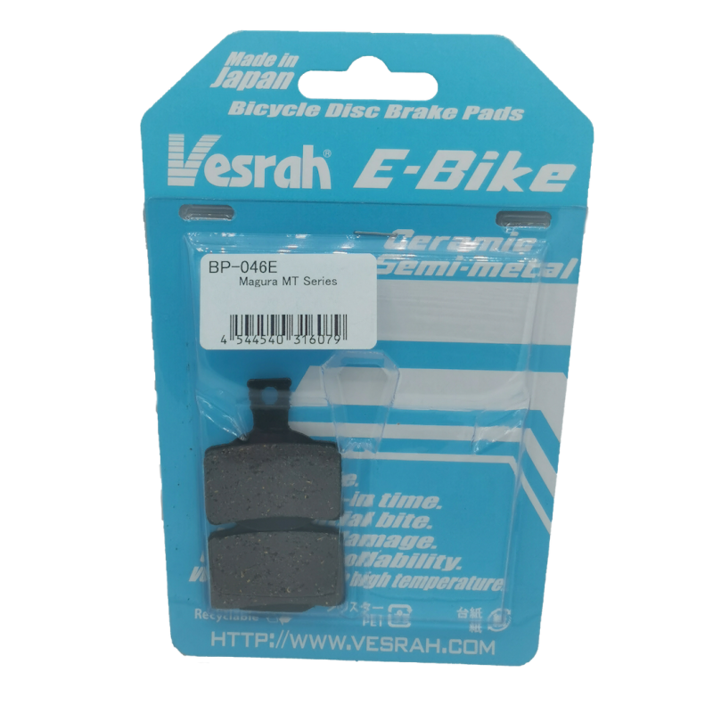 PASTIGLIE FRENO VESRAH BP-046 E-BIKE