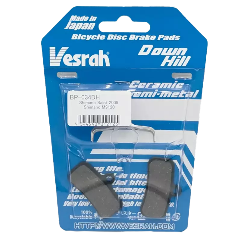 Pastiglie Freno MTB Vesrah BP034DH