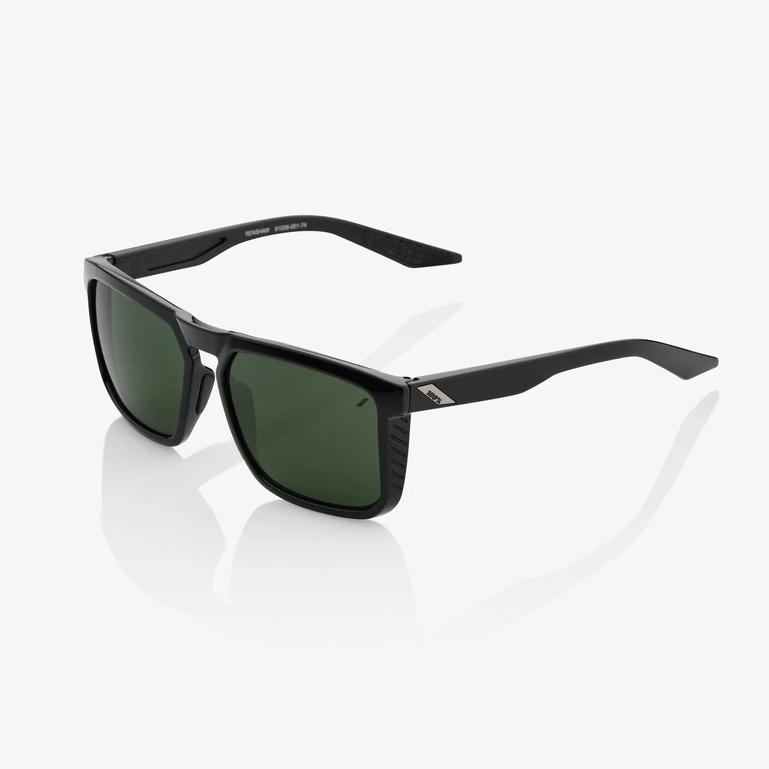 OCCHIALI 100% RENSHAW GREY GREEN LENS