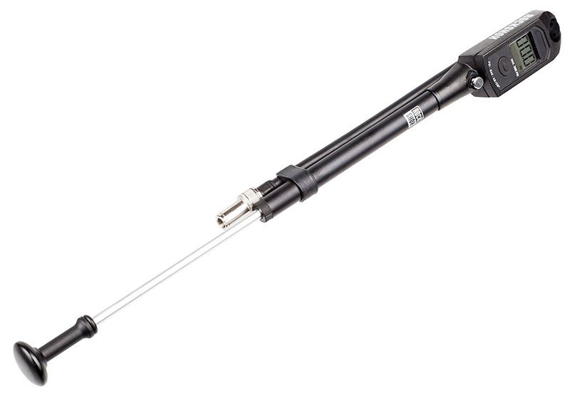Pompa digitale per forcella/ammortizzatore attacco schrader 300psi