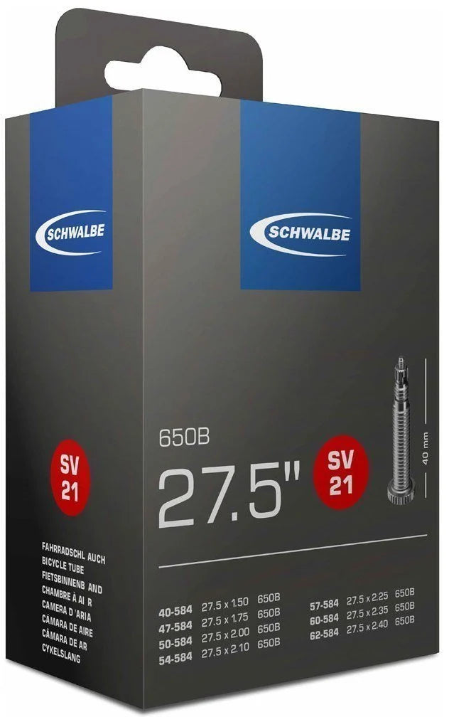 Camera aria Schwalbe 27.5x1.50/2.40 FV 40mm (40/62 584) 205g