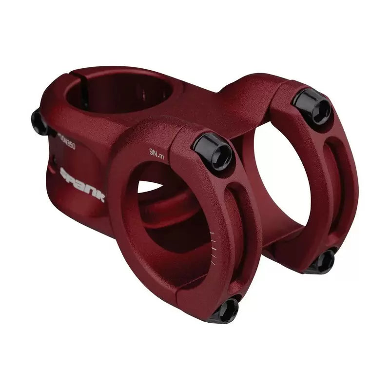 Attacco Manubrio SPANK  Spoon 350 35mm x 35mm 0° Rosso