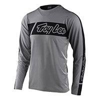 MAGLIA TROY LEE SKYLINE AIR LS JERSEY GRIGIA