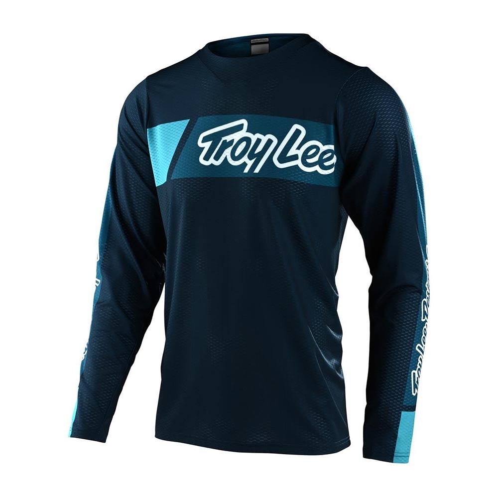 MAGLIA TROY LEE SKYLINE AIR LS JERSEY VOX MARINE