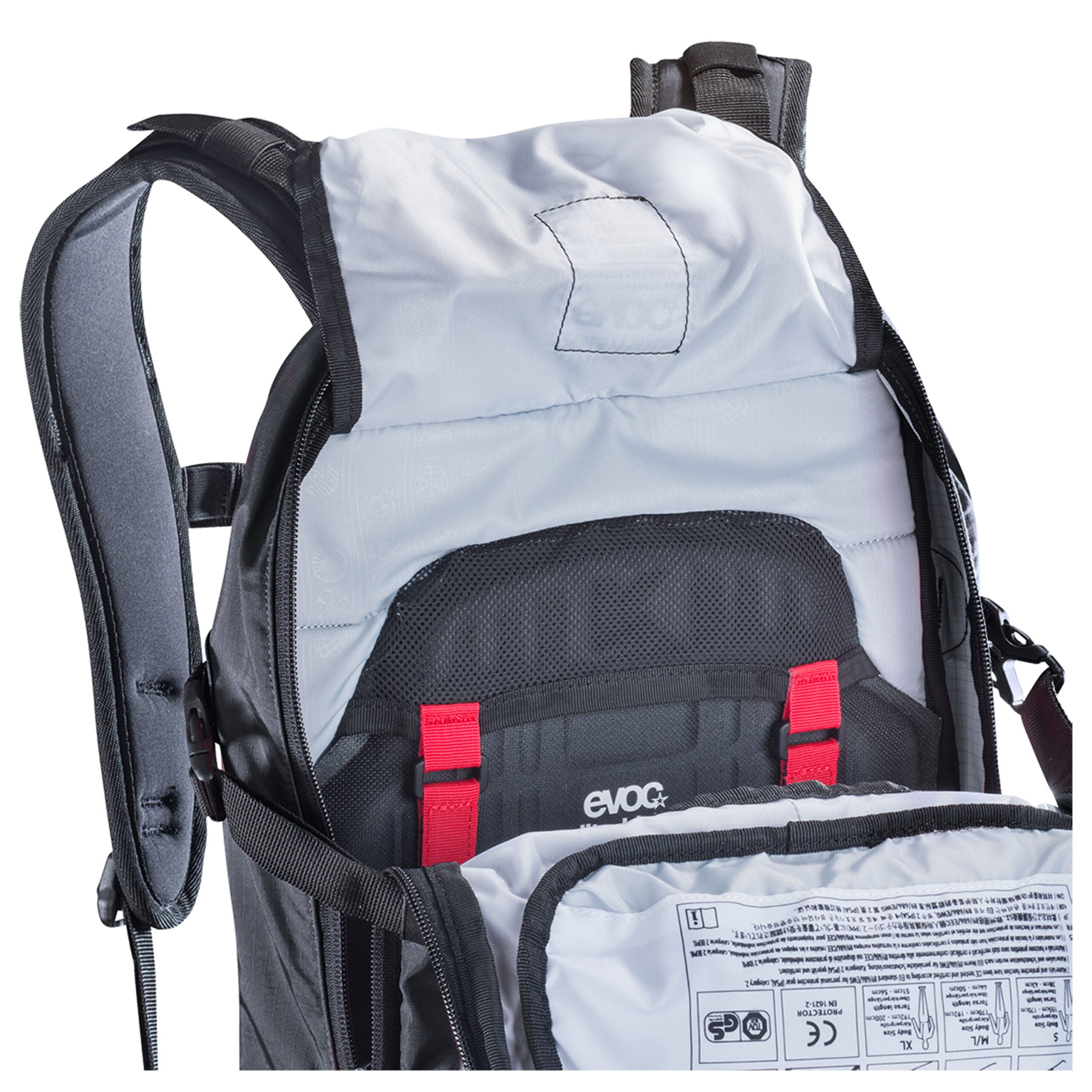 ZAINO CON DORSALE INTEGRATA EVOC PROTECTOR ENDURO BLACKLINE 16 M/L