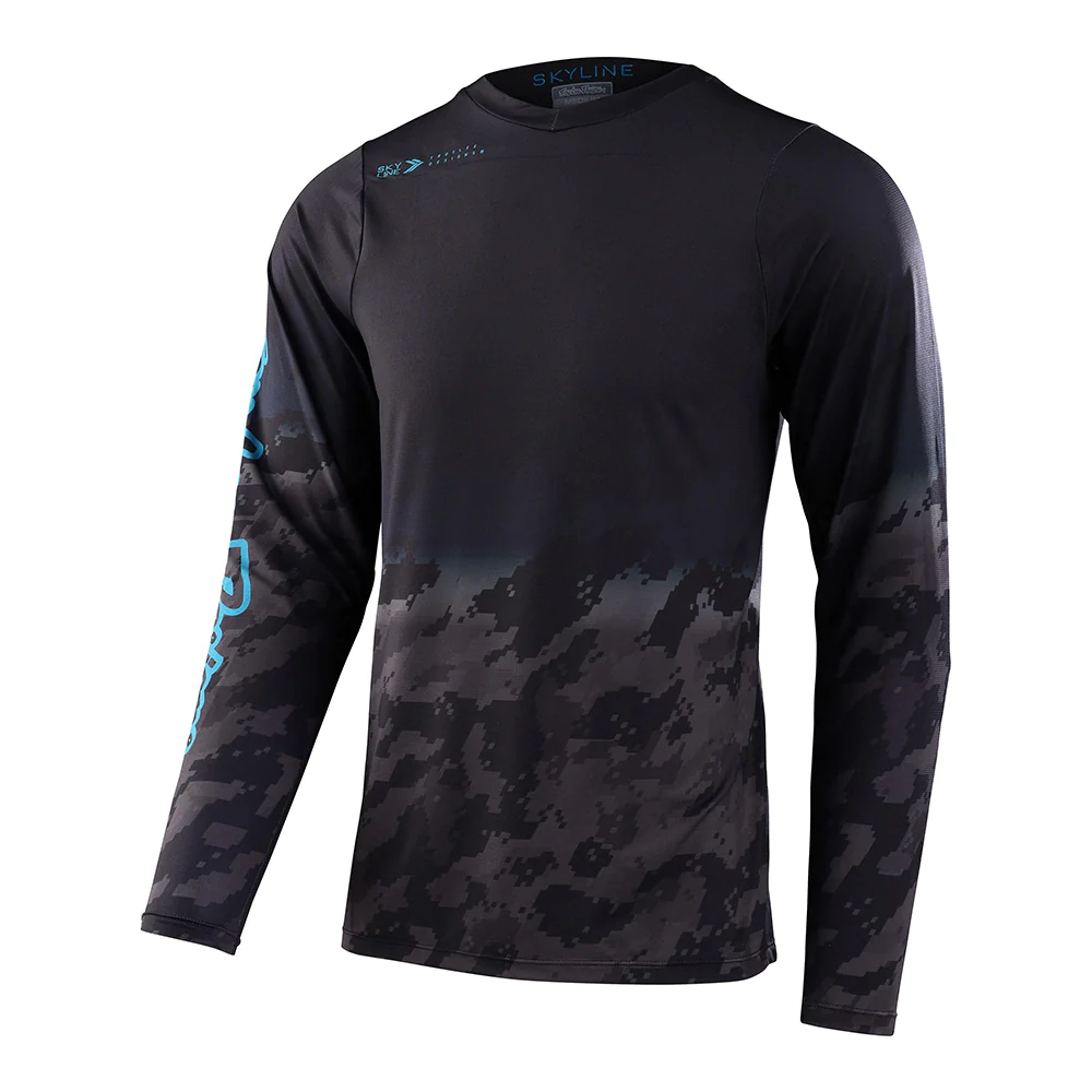 MAGLIA TROY LEE DESIGN LS FADER DIGI BLACK M