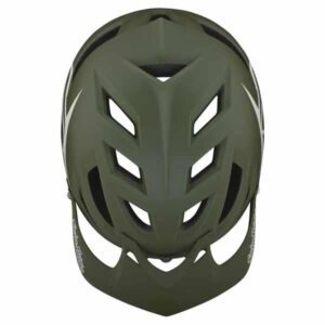 CASCO TROY LEE DESIGNS A1 DRONE STEEL GREEN