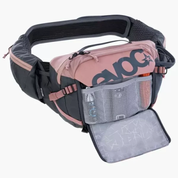 MARSUPIO  EVOC   Hip Pack Pro 3 + Sacca Idrica 1,5lt Dusty Pink - immagine 5