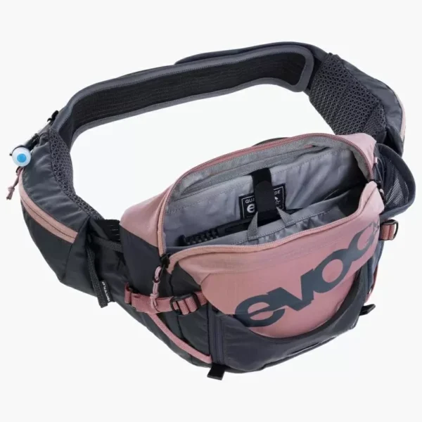 MARSUPIO  EVOC   Hip Pack Pro 3 + Sacca Idrica 1,5lt Dusty Pink - immagine 4