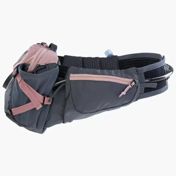 MARSUPIO  EVOC   Hip Pack Pro 3 + Sacca Idrica 1,5lt Dusty Pink - immagine 3