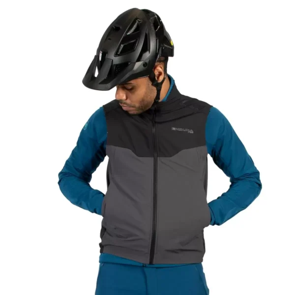 Gilet   Endura  Antivento MT500 Spray Nero